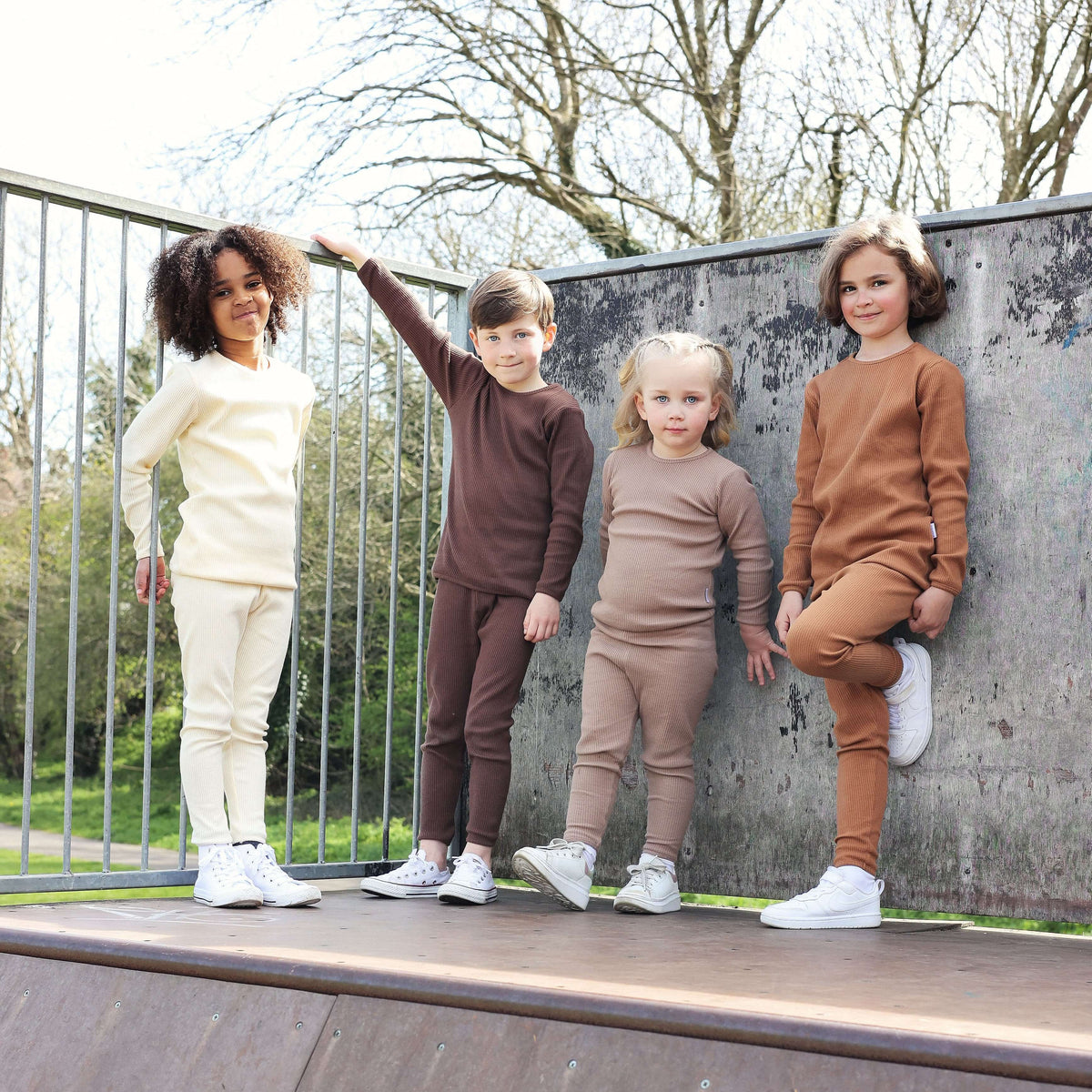 Children's ribbed loungewear sales wholesale